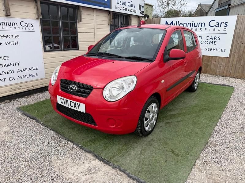 Used Kia Picanto 60 HP (44 kW) 2011 Red Hatchback