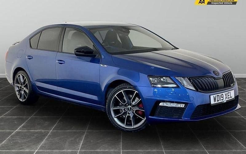 Blue Used 2019 Skoda Octavia vRS Hatchback | £15,695 (Good price) - Image 1/2