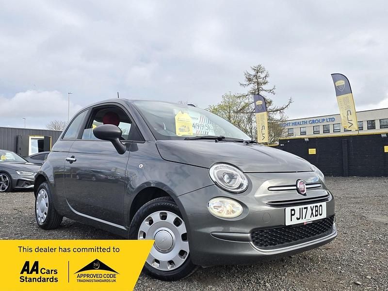 Used Fiat 500 Pop 69 HP (50 kW) 2017 Grey Hatchback