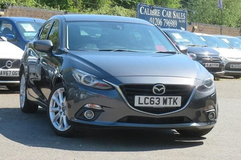 Begagnad Mazda 3 Inclusive 165 HK (121 kW) 2014 Grå Halvkombi