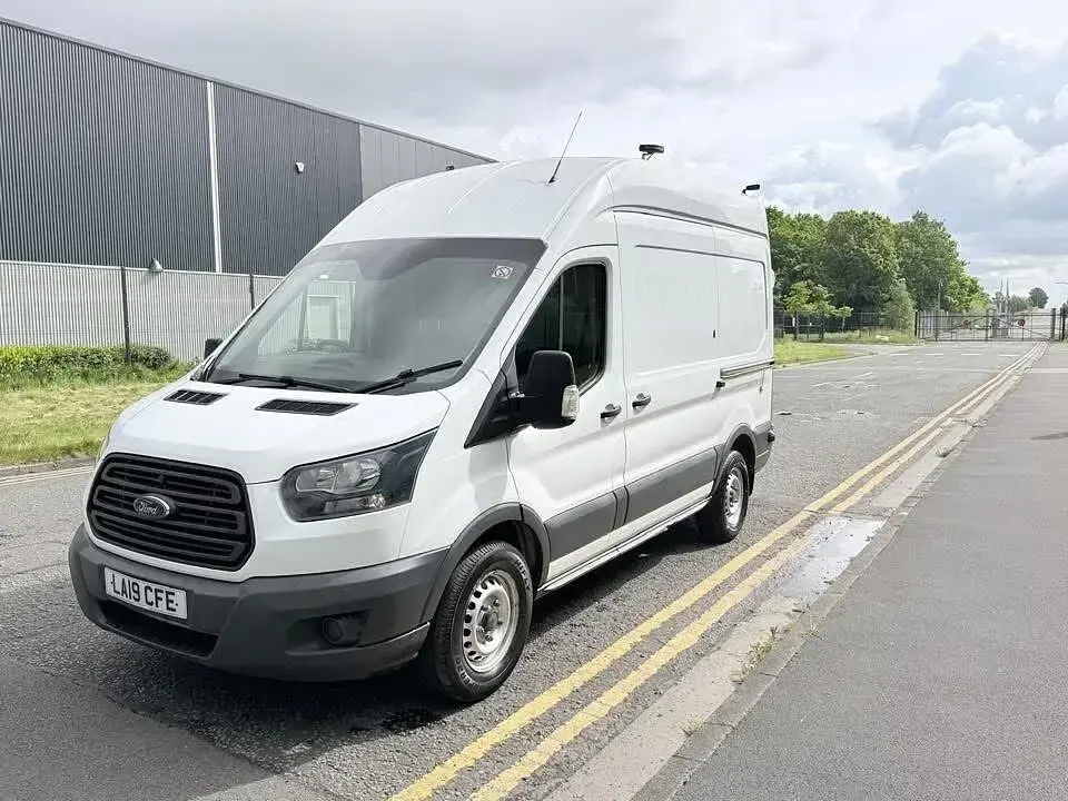 Used Ford Transit 130 HP (95 kW) 2019 White Van