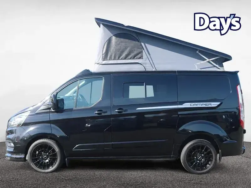 Used Ford Transit Custom Limited 130 HP (95 kW) 2021 Black Van