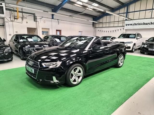 Used Audi Cabriolet Sport 150 HP (110 kW) 2017 Black Cabriolet