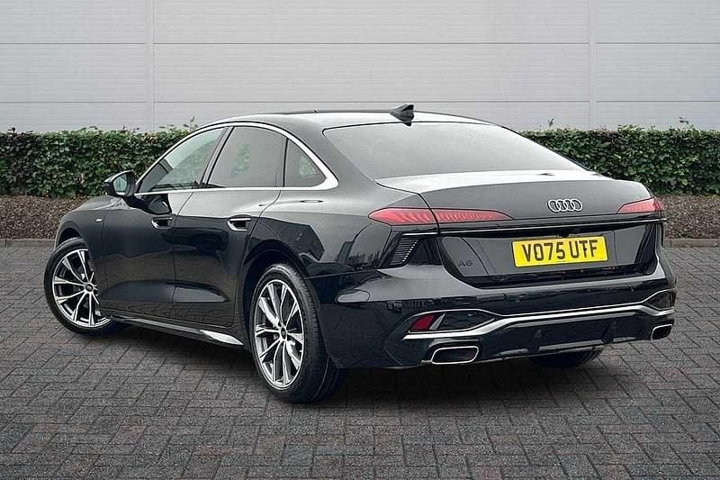 Used Audi A6 S-Line 2025 Mythos black, metallic Sedan