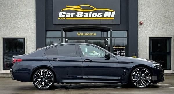 Used BMW 530 M Sport 286 HP (210 kW) 2021 Black Sedan