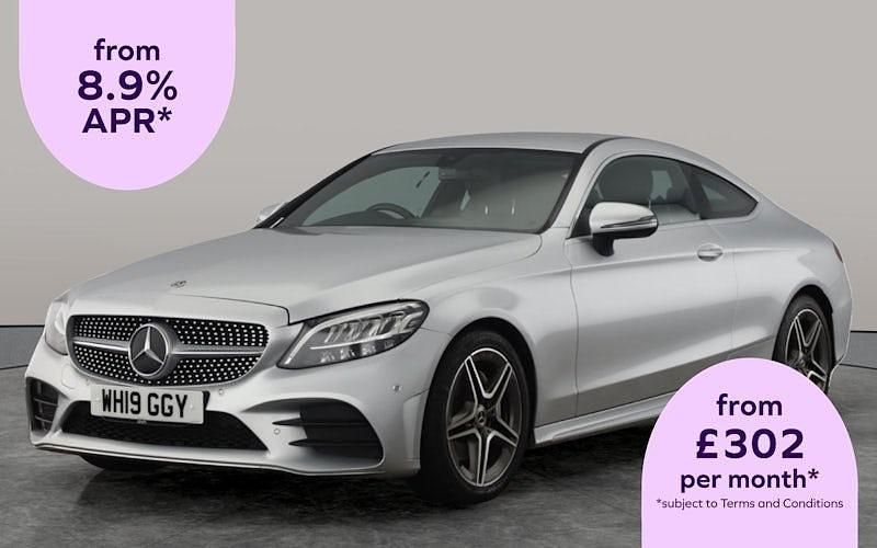 Used 2020 Mercedes C200 AMG line Coupe | £18,591 (Fair price) - Image 1/3