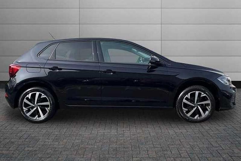 Used VW Polo Match 95 HP (69 kW) 2025 Black Hatchback