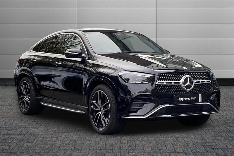 Obsidian black Used 2025 Mercedes GLE450 AMG AMG Line Premium Plus Estate | £67,995 (Good price) - Image 1/4