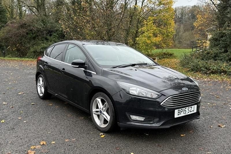 Used Ford Focus Zetec 2015 Black Hatchback