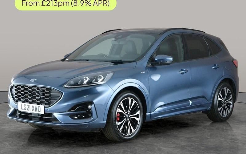 Blue Used 2021 Ford Kuga ST-Line X SUV | £14,892 (Fair price) - Image 1/2