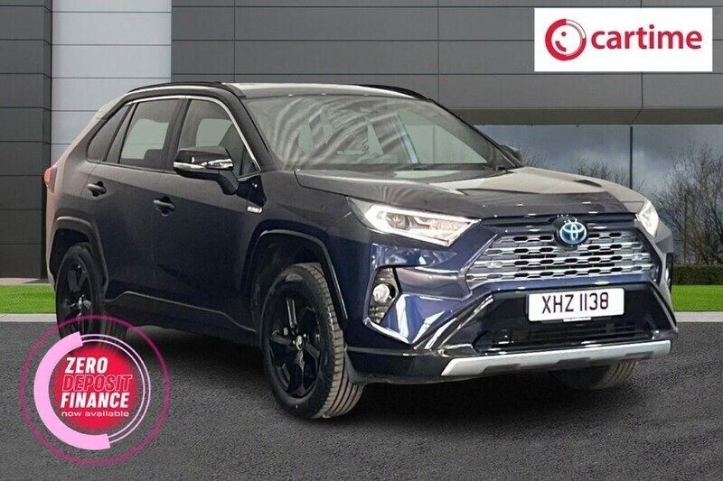 Blue Used 2019 Toyota RAV4 Hybrid SUV | £21,399 (Fair price) - Image 1/4