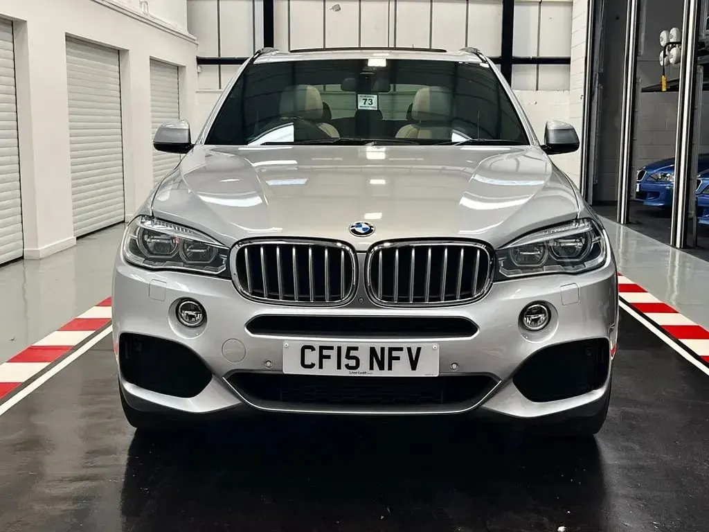 Used BMW X5 M Sport 313 HP (230 kW) 2015 Silver SUV