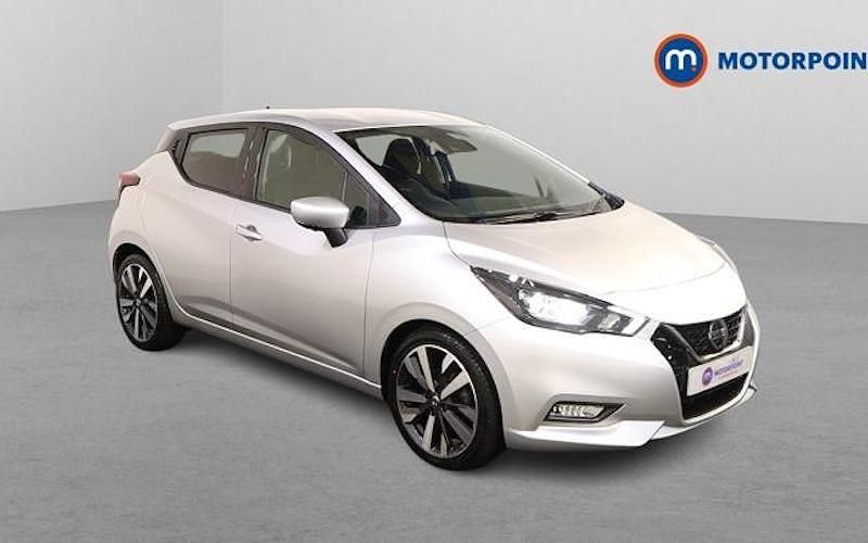 Used Nissan Micra Tekna 92 HP (67 kW) 2022 Silver Hatchback