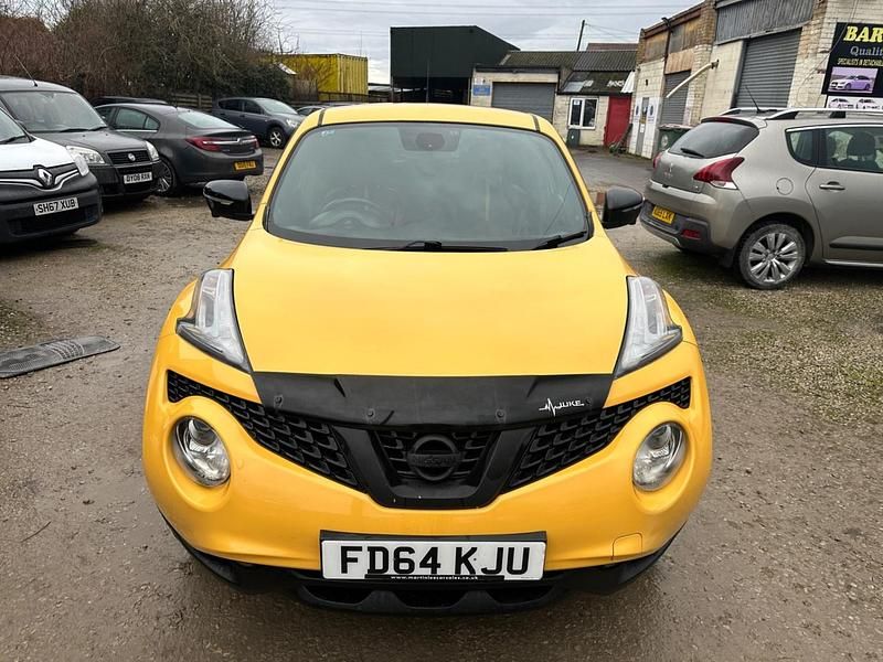 Used Nissan Juke Tekna 110 HP (80 kW) 2014 Yellow SUV