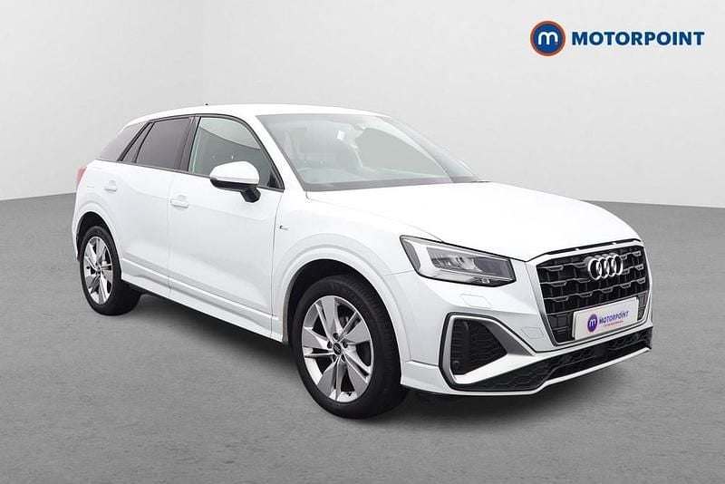 White Used 2023 Audi Q2 S-Line SUV | £20,499 (Fair price) - Image 1/4