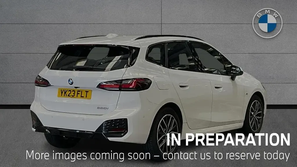 Used BMW 220 Active Tourer M Sport 2023 White MPV