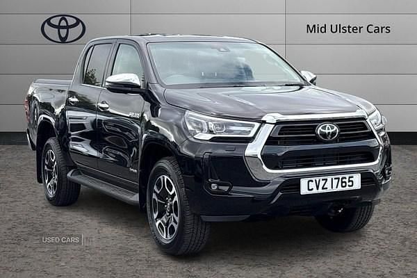 Black New 2025 Toyota HiLux Pickup | £35,995 (Good price) - Image 1/4