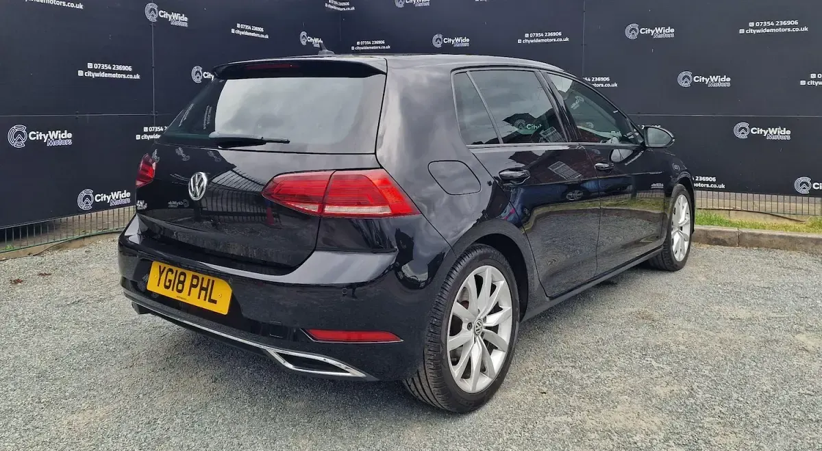 Used VW Golf VII GT 150 HP (110 kW) 2018 Black Hatchback