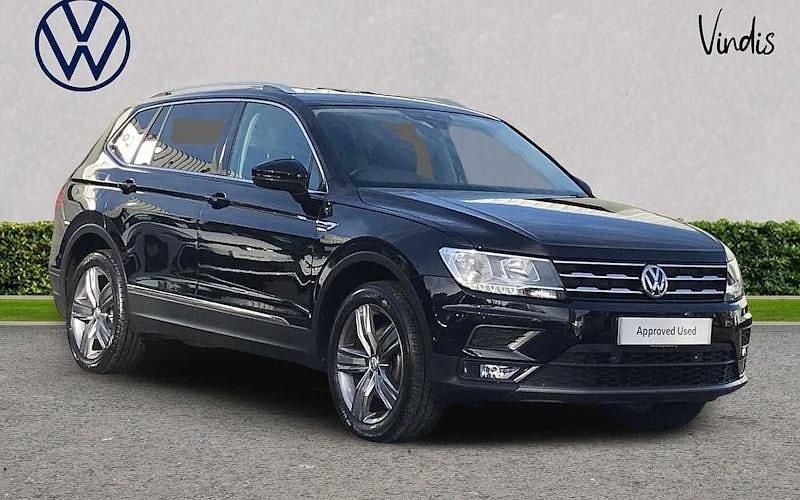 Black Used 2020 VW Tiguan Allspace Match SUV | £19,800 (Fair price) - Image 1/4