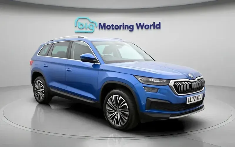 Used Skoda Kodiaq SE L Executive 150 HP (110 kW) 2023 Blue SUV