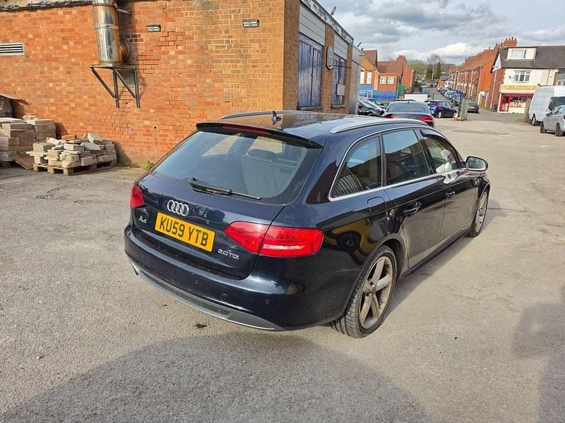 Used Audi A4 S-Line 2009 Blue Estate