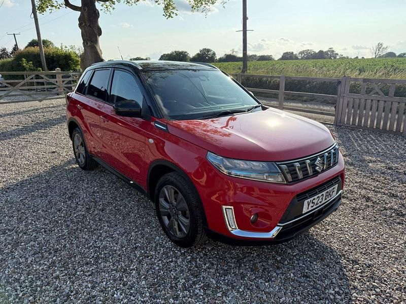 Red Used 2023 Suzuki Vitara SZ-T Hatchback | £14,495 (Good price) - Image 1/4