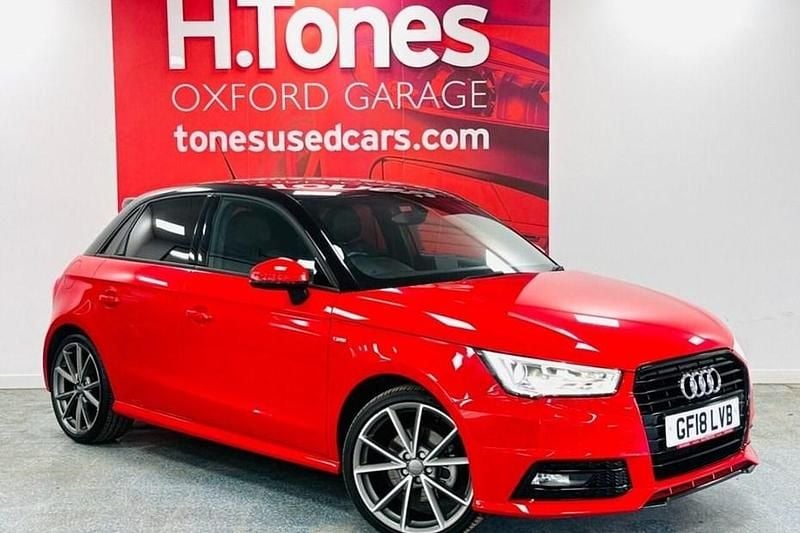 Used Audi A1 Sportback Black Edition 150 HP (110 kW) 2018 Red Hatchback