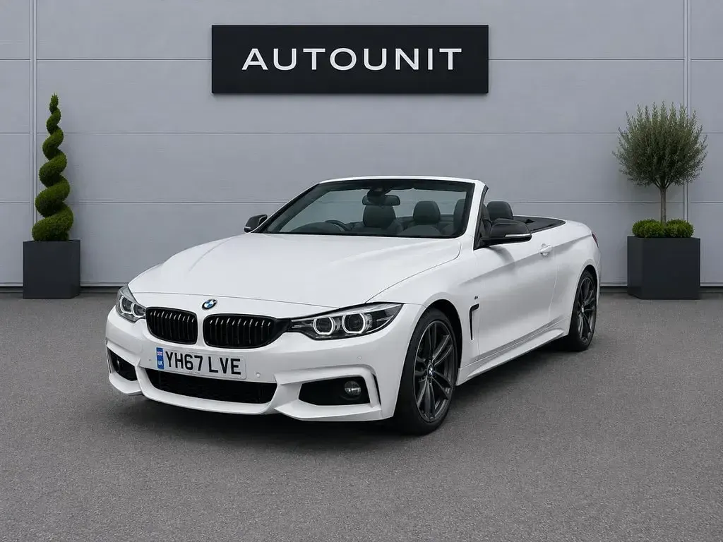 Used BMW 440 M Sport 326 HP (239 kW) 2017 White Cabriolet