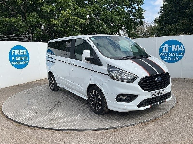 White Used 2020 Ford Tourneo Custom Sport Sedan | £33,995 - Image 1/4