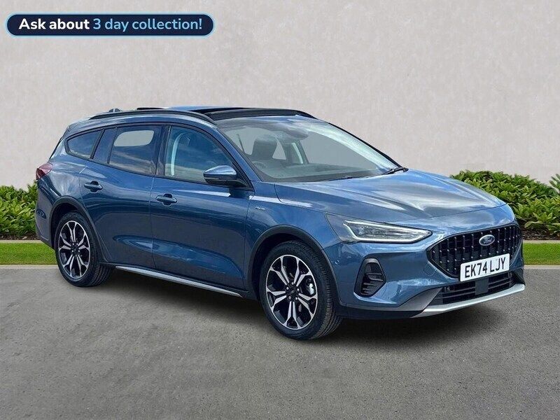 Blue Used 2024 Ford Focus Active X Estate | £20,990 (A bit pricey) - Image 1/4