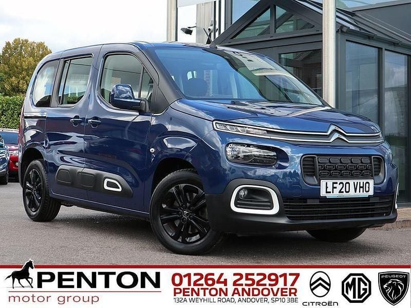 Blue Used 2020 Citroën Berlingo Flair MPV | £15,990 (Good price) - Image 1/4