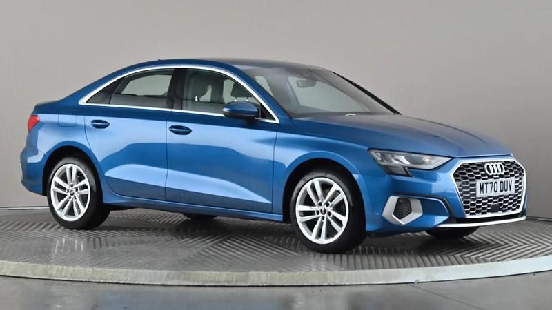 Blue Used 2020 Audi A3 Sport Sedan | £14,598 (Fair price) - Image 1/4