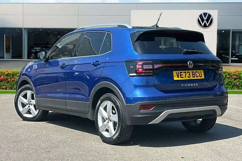 Used VW T-Cross SEL 150 HP (110 kW) 2023 Blue SUV