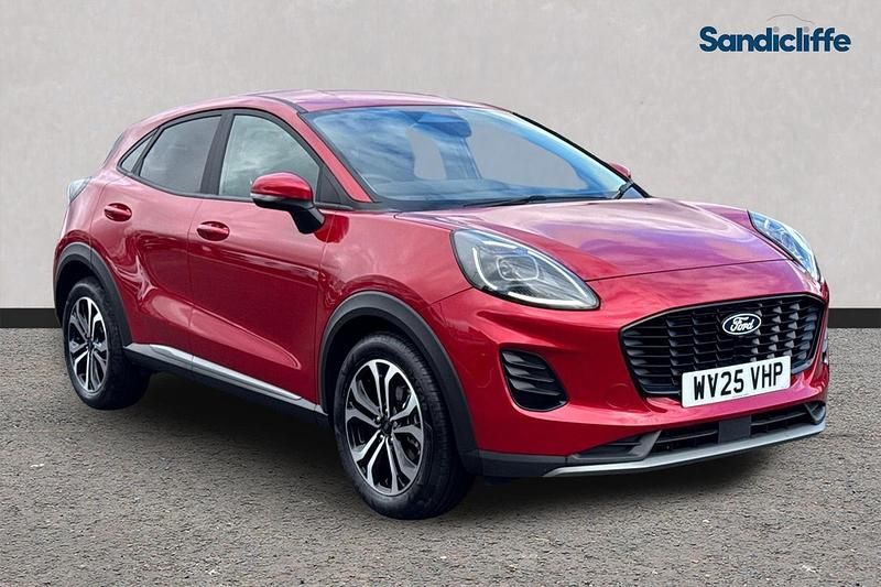 Used Ford Puma Titanium 125 HP (91 kW) 2025 Red SUV