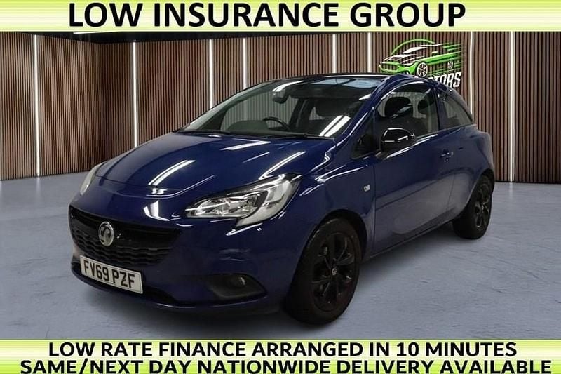 Used Vauxhall Corsa S 90 HP (66 kW) 2019 Blue Hatchback