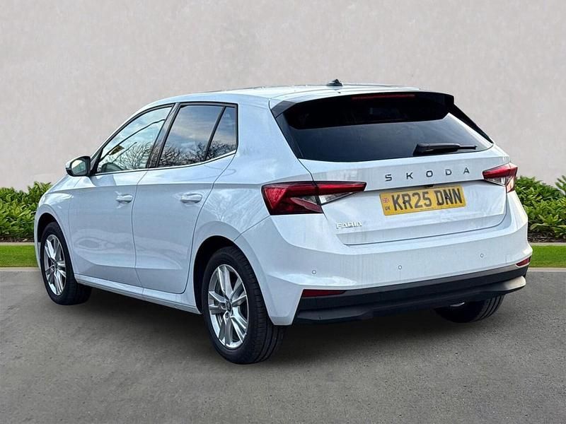 Used Skoda Fabia SE L 116 HP (85 kW) 2025 White Hatchback