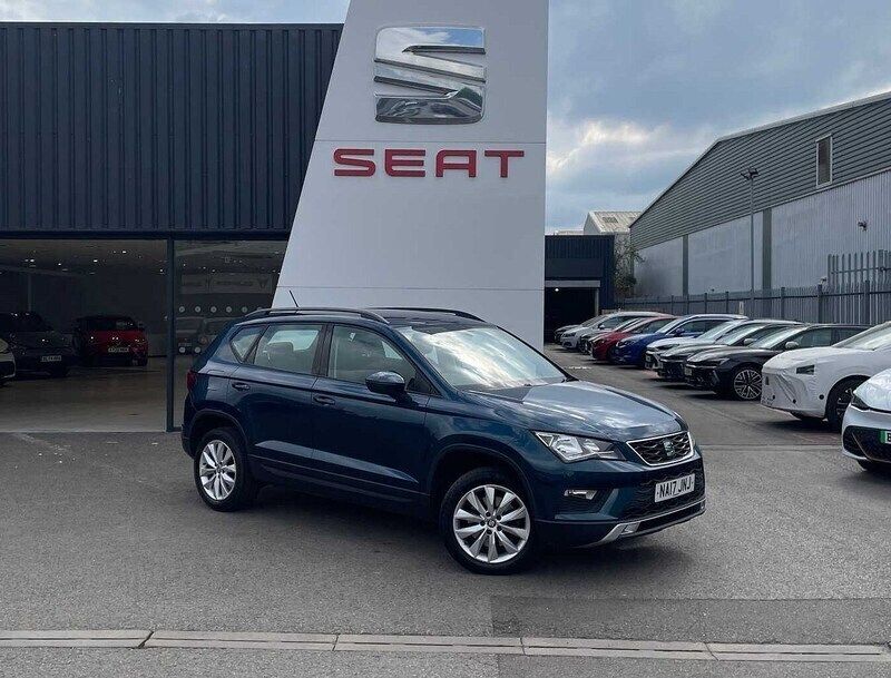 Blue Used 2017 Seat Ateca Ecomotive SUV | £9,990 (Fair price) - Image 1/4