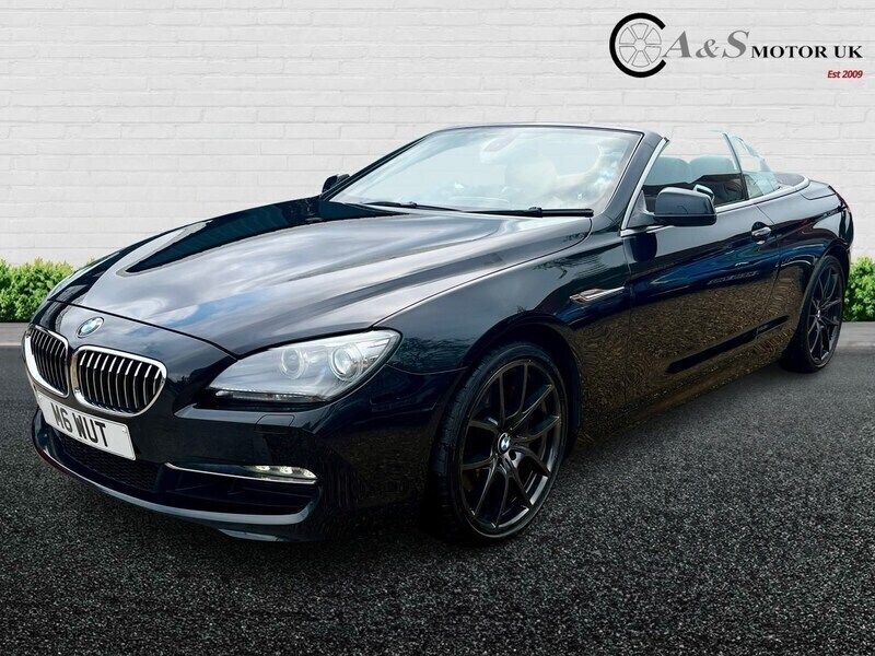 Black Used 2011 BMW 640 Cabriolet Cabriolet | £10,995 - Image 1/4