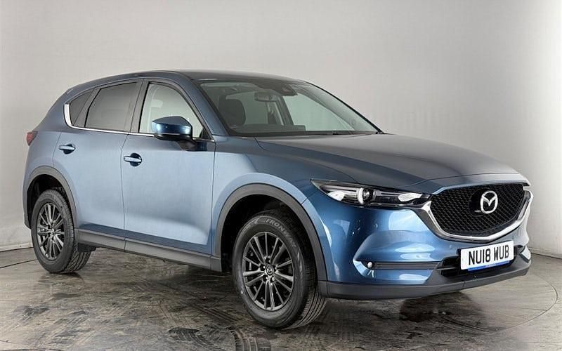 Used Mazda CX-5 165 HP (121 kW) 2018 Blue SUV