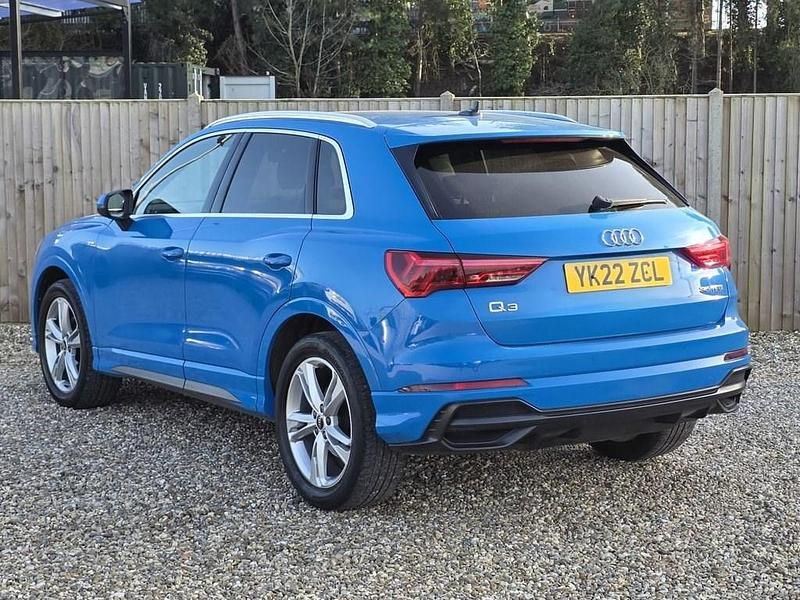 Used Audi Q3 S-Line 150 HP (110 kW) 2022 Blue SUV