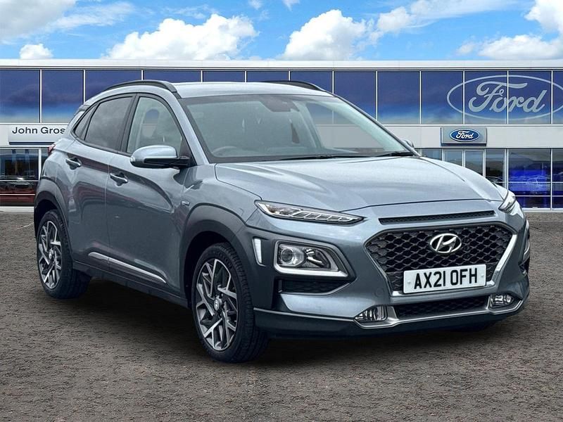 Silver Used 2021 Hyundai Kona Premium SUV | £16,295 (Fair price) - Image 1/3