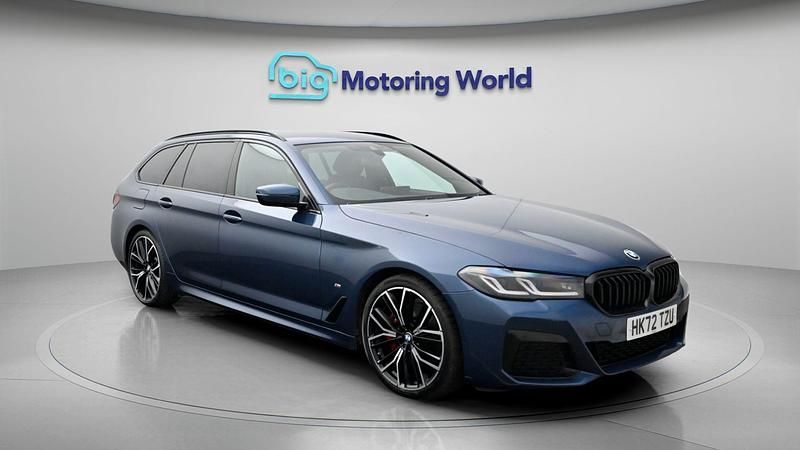 Used BMW 520 M Sport 190 HP (139 kW) 2022 Blue Estate