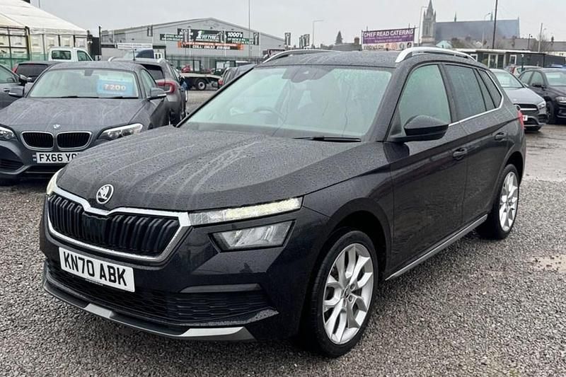 Used Skoda Kamiq SE L 115 HP (84 kW) 2020 Black SUV
