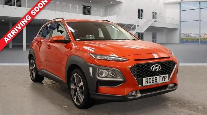 Orange Used 2018 Hyundai Kona Premium SE SUV | £9,600 (Fair price) - Image 1/4