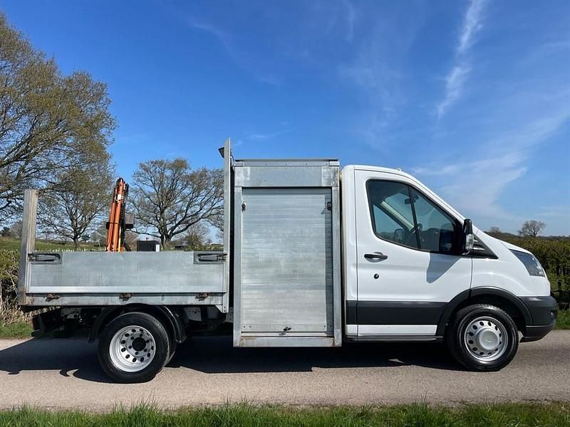 Used Ford Transit 130 HP (95 kW) 2018 White Cabriolet