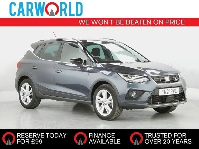 Grey Used 2021 Seat Arona FR SUV | £12,490 (Good price) - Image 1/3