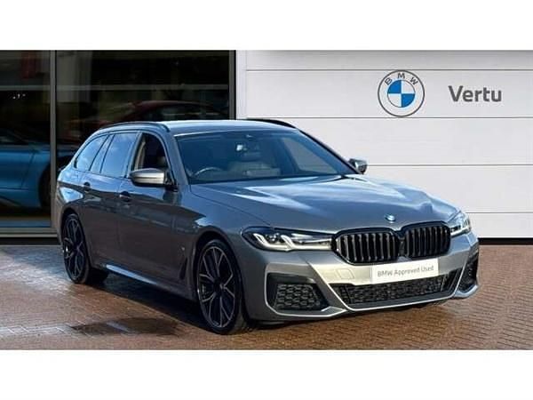 Grey Used 2022 BMW 530 M Sport Estate | £39,425 - Image 1/4