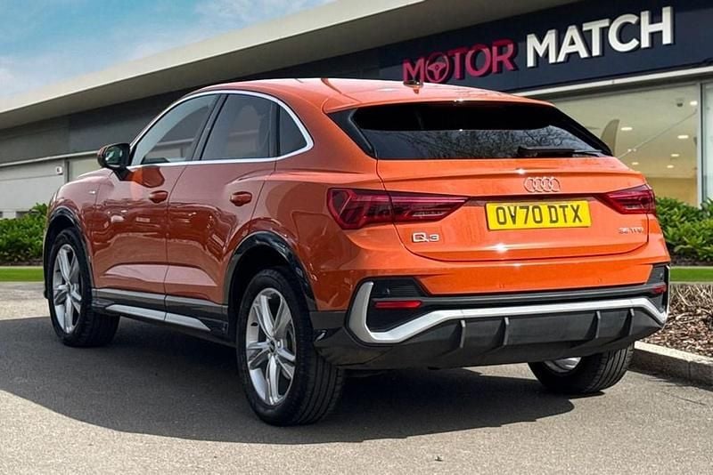 Used Audi Q3 Sportback S-Line 2020 Orange SUV