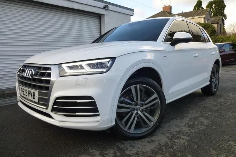 Used Audi Q5 S-line plus 190 HP (139 kW) 2018 White SUV