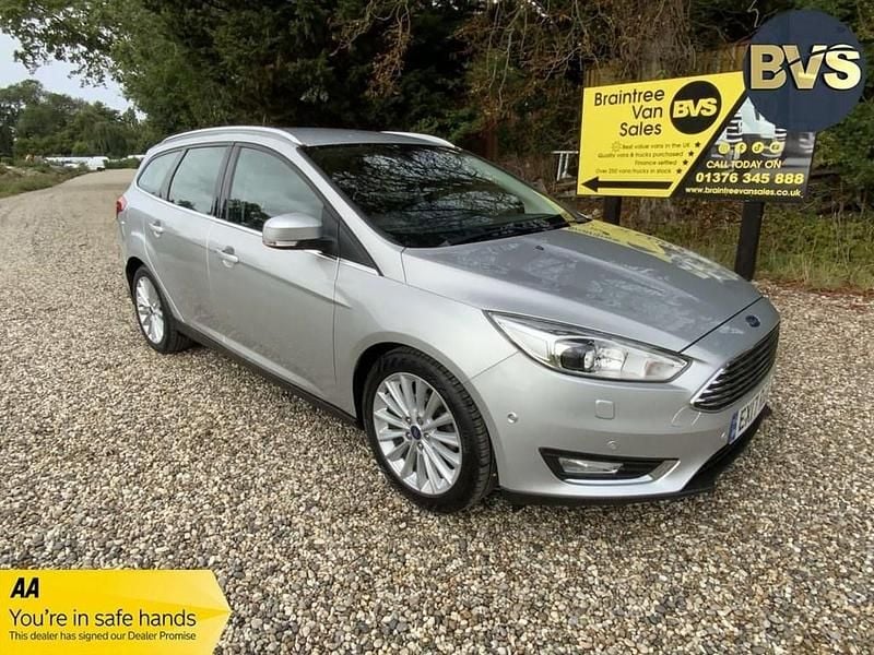 Silver Used 2017 Ford Focus Titanium X Estate | £5,950 (Good price) - Image 1/4